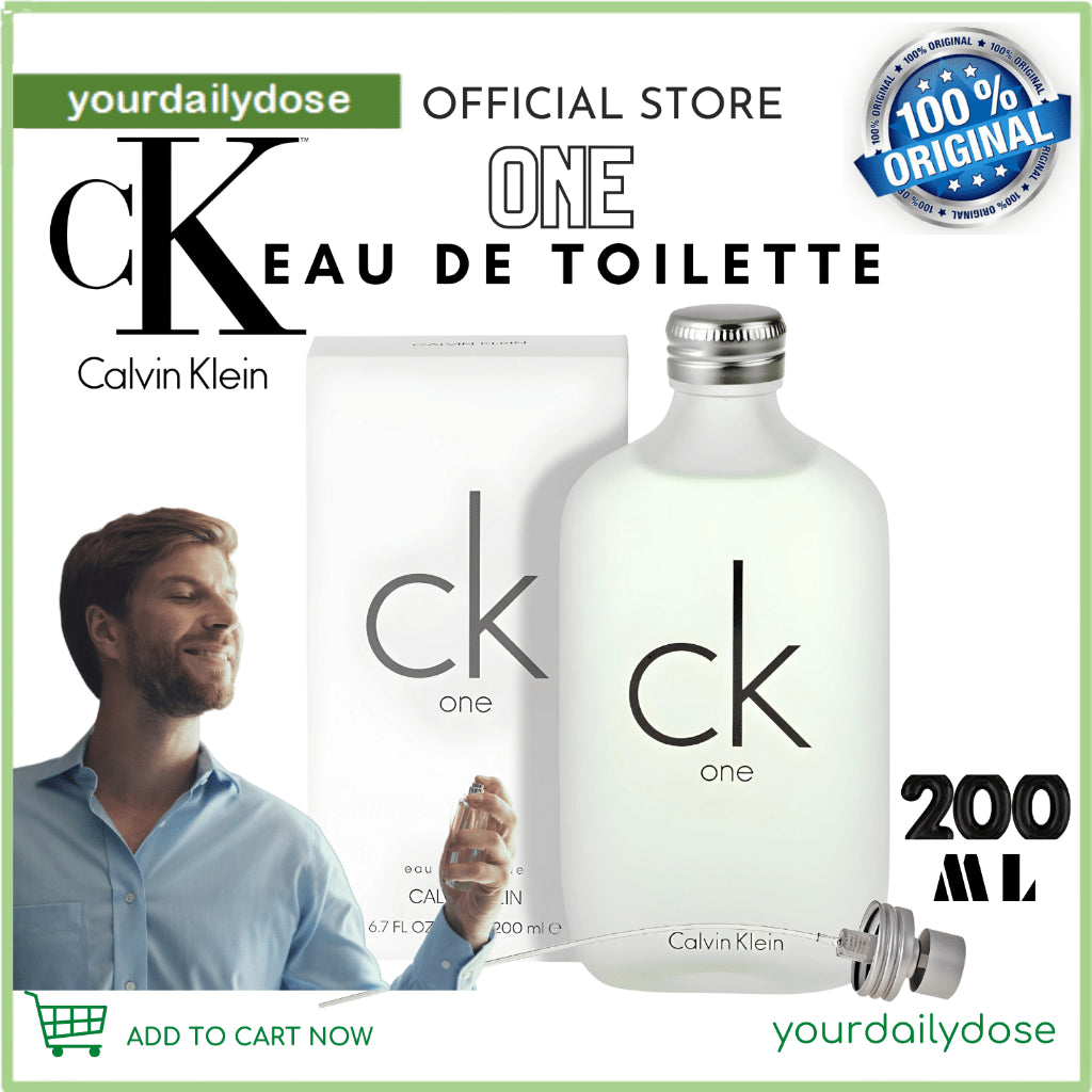 CK ONE EAU DE TOILETTE 200ML