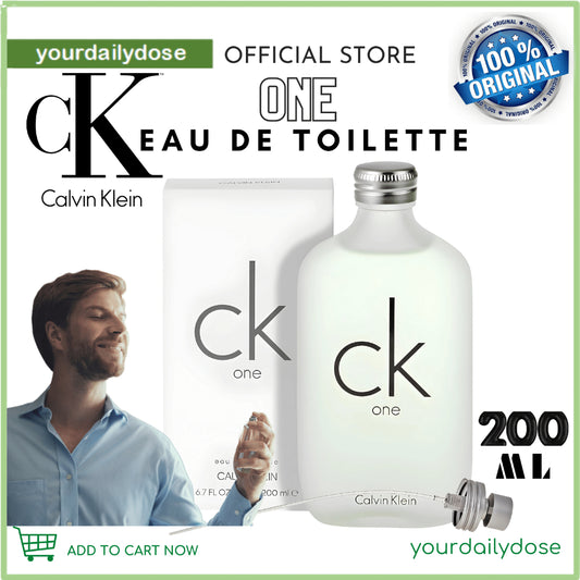 CK ONE EAU DE TOILETTE 200ML