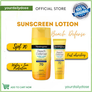 Neutrogena Beach Defense Sunscreen  SPF 70 6.7 FL OZ (198mL)