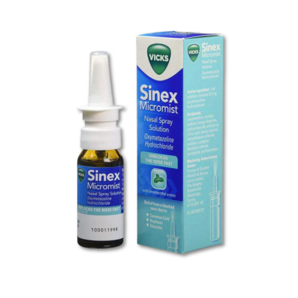 VICKS SINEX MICROMIST NASAL SPRAY 15ML