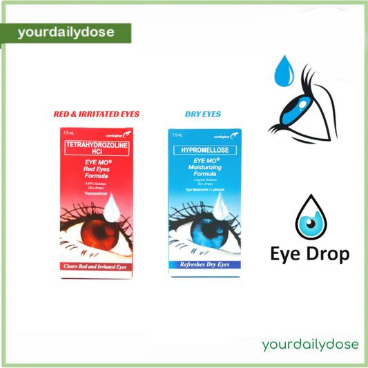 EYE MO EYE DROP 7.5ML I Moisturizing 7.5ml I Red Eyes 7.5ml