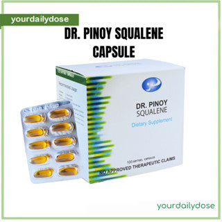 Squalene capsule Dr PINOY Dietary SUPPLEMENT