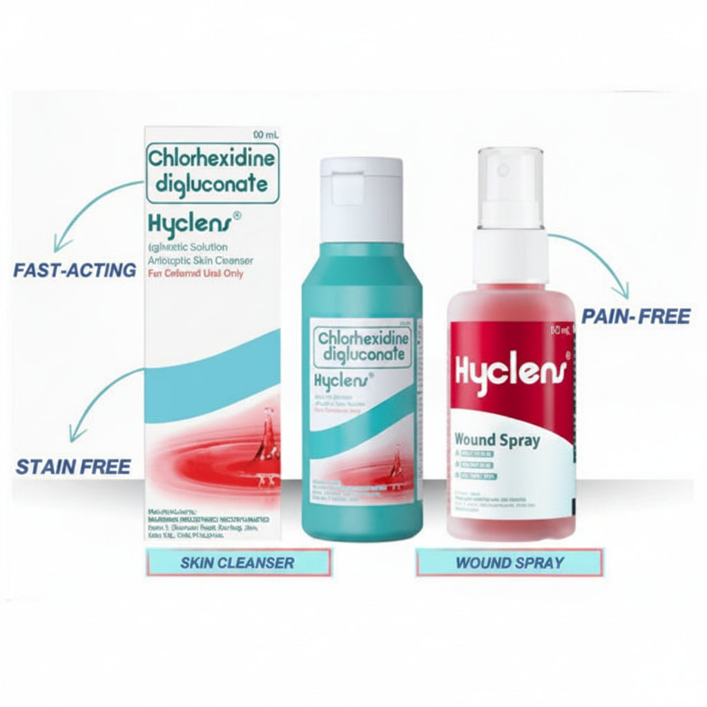 Hyclens Solution Antiseptic Skin Cleanser 60ml – yourdailydose