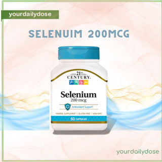 21st Century Selenium 200 mcg 60 Capsules