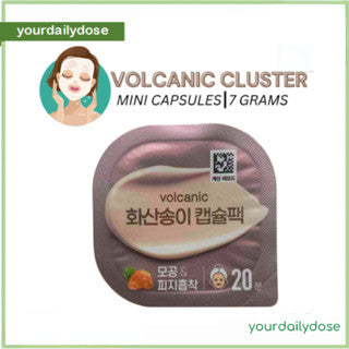 MINI CAPSULE CLAY MASK VOLCANIC CLUSTER PACK 7G