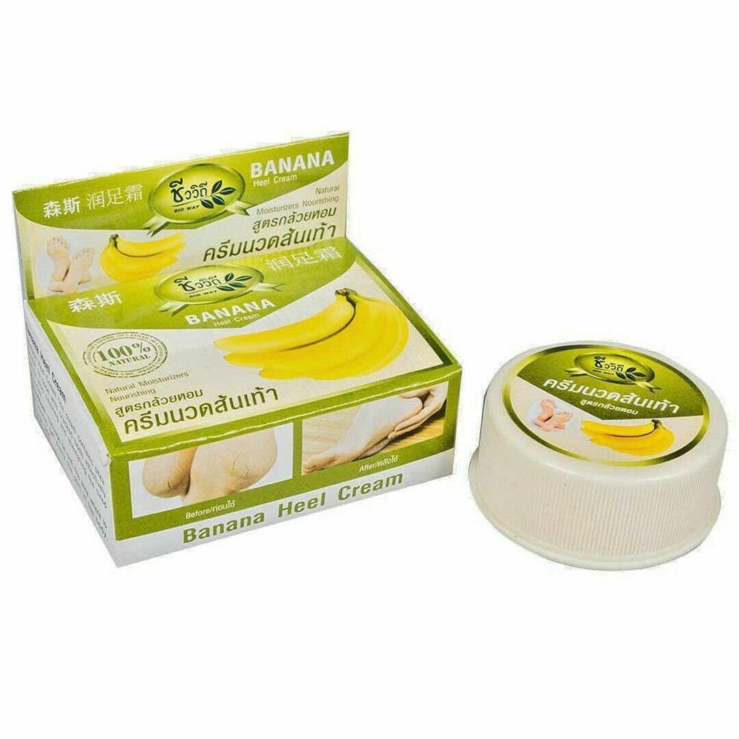 The Banana Cream Heels Natural Moisturizers Nourishing 30grams