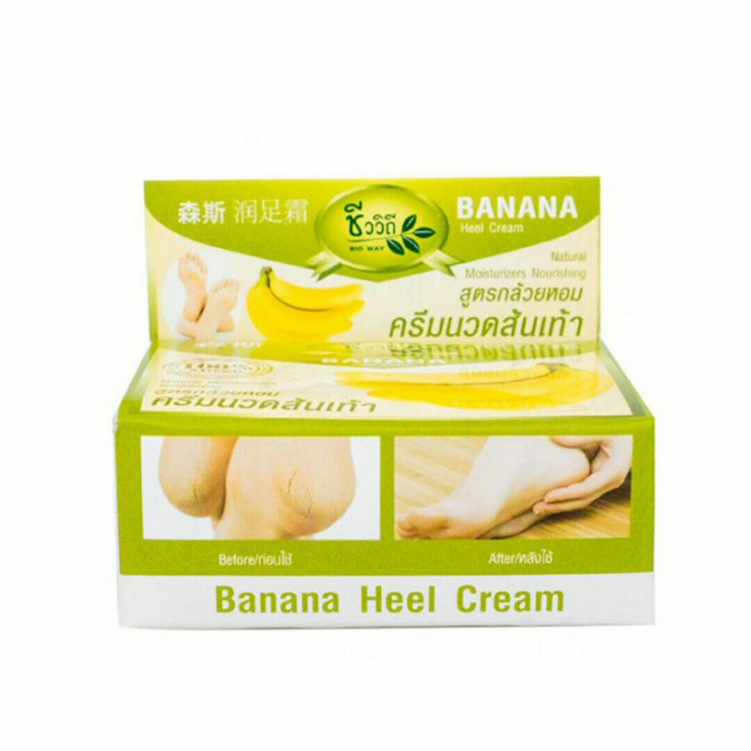 The Banana Cream Heels Natural Moisturizers Nourishing 30grams
