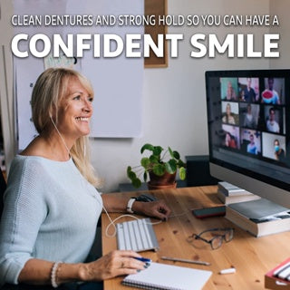Polident Denture Cleanser Tablet OVERNIGHT WHITENING | 3 MIN DAILY CLEANSER 1 PAD