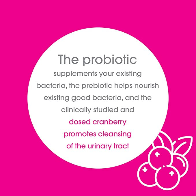 VH ESSENTIALS PROBIOTICS WITH PREBIOTICS AND CRANBERRY 60 CAPSULES