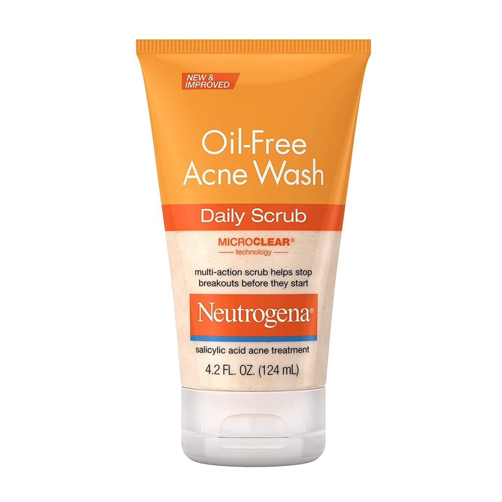 Neutrogena Oil-Free Acne Wash Daily Scrub 4.2fl oz (124ml)