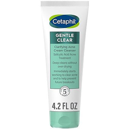 Cetaphil Gentle Clear Mattifying Moisturizer, Serum and Cleanser